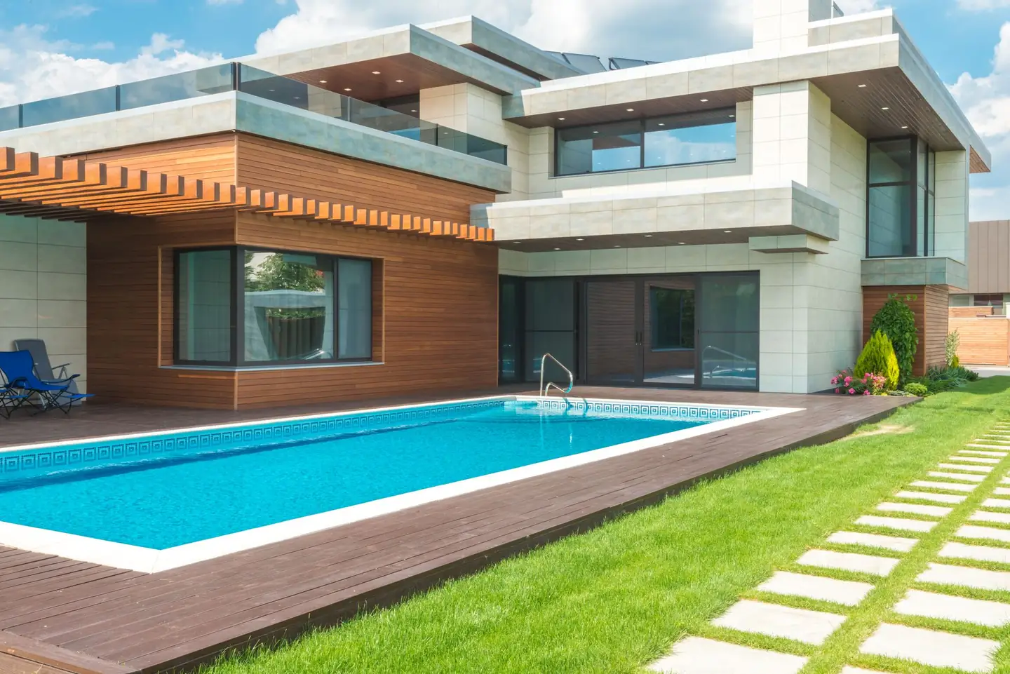 Swimming pool built in Wentworth Port, NSW